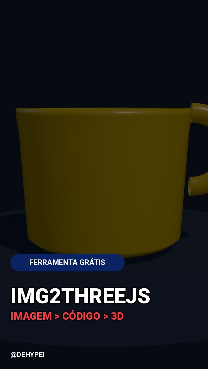 img2threejs: de imagem pra 3D em código